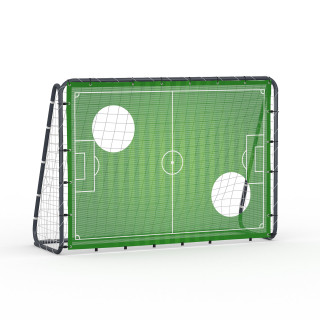 Fußballtor mit Torwand, Mesh, 200 x 142 cm - Spielfeld