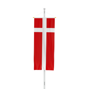 Dänemark Flagge Bannerfahne