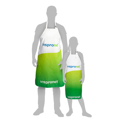 Bedruckte Schürze für Erwachsene und Kinder