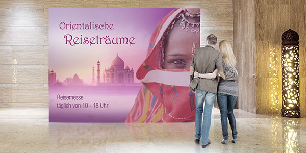 Messewand Reisemesse