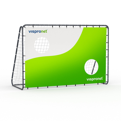 Fußballtor mit Torwand